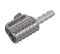 Sealey Dritto Girevole Gonfiatore Pneumatico con Clip Connettore 6mm Foro PCL6ST