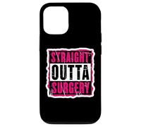 Dritto Outta Chirurgia Paziente Medico Chirurgo Ragazze Donne Custodia per iPhone 12/12 Pro
