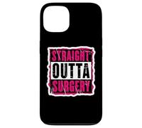 Dritto Outta Chirurgia Paziente Medico Chirurgo Ragazze Donne Custodia per iPhone 13