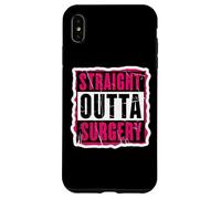 Dritto Outta Chirurgia Paziente Medico Chirurgo Ragazze Donne Custodia per iPhone XS Max