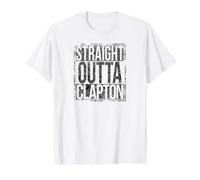 Dritto Outta Clapton Maglietta con Stampa Grafica Economica