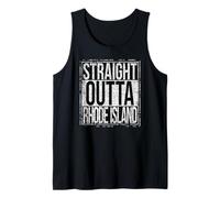 Dritto Outta Rhode Island Grungy Style Canotta