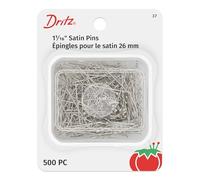 Dritz 1-1/16" Satin Pins, Nickel Spille in Raso, Nichel, 500-Count, 500 unità