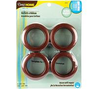 Dritz 1-9/16" Curtain Grommets, Copper Occhielli per Tende, Diametro Interno 4,5 cm, in plastica, Confezione da 8, Rame, 1-9/16 in, 8 unità