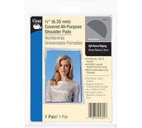 Dritz 103549 53071-1 - Spalline imbottite, multiuso, 1/4", colore: nero