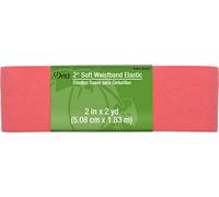 Dritz DRI9591.Coral Cintura Elastica Morbida, 2 cm, Colore: Corallo, 2"