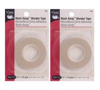 Dritz 406 1/4-Inch by 10-Yard Wash Away Wonder Tape (2 Pack)