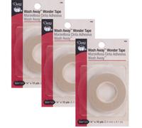 Dritz 406 1/4-Inch by 10-Yard Wash Away Wonder Tape (3 Pack)