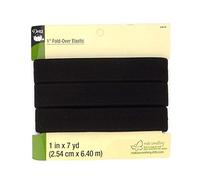 Dritz 9387B Elastico Pieghevole, 1 x 7 m, Nero, Ciascuno, 21 unità