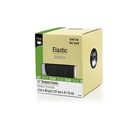 Dritz Elastico Intrecciato 1/2 x 45yd-Nero, 1/2-Inch by 45-Yard