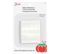 Dritz Fusible Bonding Web, Weight, White Stitch Witchery-Nastro Adesivo Fusibile, Super Peso, 5,1 cm x 9,1 m, Poliammide, Bianco, 2-inch X 10-Yards