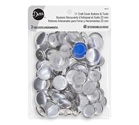 Dritz - Kit di bottoni per copertura, misura 36, include modello, strumenti e bottoni di fissaggio, nessuno