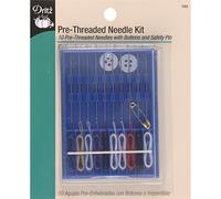 Dritz Kit per Il Cucito, con Aghi con Filo già Inserito