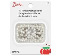 Dritz Petite Pearlized Pins (150 Pezzi), Taglia 12