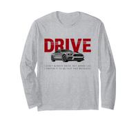 Drive Cool, Pilota di Drifting per Auto Sportive da Corsa Veloce Maglia a Manica