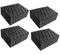 Drive Design Kit 4 Pezzi TAMPONI H80 mm. per Ponte Sollevatore - Tamponi in Gomma rettangolari 160x120x80 per Ponti sollevatori corghi ravaglioli omcn