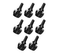 Drive Design PIEDINI GOMMA INCASTRO 8 pezzi diametro 20 mm TESTA H 12 uso tecnico industriale piedino montaggio ad incastro