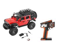 DRIVE & FLY MODELS- DF Models DF-4XS Crawler - 1:24XL - RTR (Lunghezza x Larghezza x Altezza 220 x 100 x 130 mm, Peso 350 g, a Partire dai 6 Anni in su, Auto Giocattolo) 3162