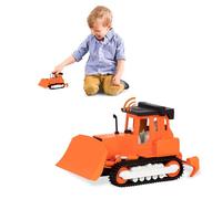 Driven by Battat - Bulldozer, 15 cm - Bulldozer giocattolo per bambini - Veicolo da costruzione giocattolo - Suoni realistici - Parti mobili - 3 anni +