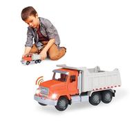 Driven by Battat camion dumper giocattolo con luci, 6 ruote