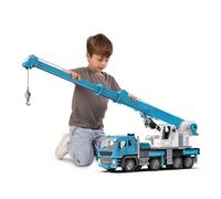 DRIVEN by Battat Camion gru giocattolo Jumbo, cabina europea blu