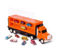 Driven by Battat camion trasportatore tascabile con rimorchio