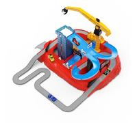 DRIVEN by Battat Junkyard Street Racers, playset di corse con gru a pinza