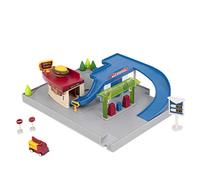 DRIVEN by Battat - Pocket Dine & Drive Pit Stop (5 pezzi) - Playset stazione di servizio e ristorante Drive-Thru - Accessori per auto giocattolo per bambini - 3 anni +