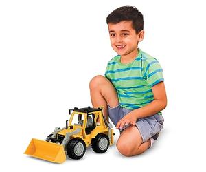 Driven by Battat - Terna, 43 cm - Terne giocattolo per bambini - Veicolo da costruzione giocattolo - Parti mobili - 3 anni +