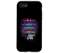 Driven By LFOs Synth Electronic Music Producer Custodia per iPhone SE (2020) / 7/8