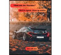 Driven to Write: Stylish Car-Themed Notebook for Writing, Journaling, Note-Taking, Goal Setting, and Daily Reflections