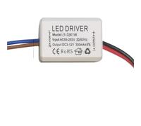 Driver a corrente costante AC85-265V 1w 3w 4w 7w 8w 12w 15w 20w 18w 24w 25w 36w Driver LED Modulo di alimentazione trasformatore 300mA(18-24W 300mA)