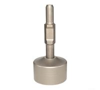 Driver a T con gambo 65A, driver per trapano in lega di acciaio, per recinzioni resistenti, per messa a terra elettrica e telecomunicazioni, argento (100 mm)