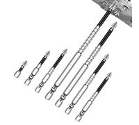 Driver Bits, Strong Screwdriver Drill Set, Heavy Duty Long Lasting Anti Slip Tools, Ideal for Technical Engineers, Repair Enthusiasts, Home Improvement, Workshop