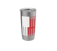 Driver del cambio del bastone della bandiera americana della trasmissione manuale Bicchiere termico in acciaio inox doppia parete