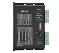 Driver del Motore Passo-Passo, DM542 Stepper Motor Controller 2-fase Digital Stepper Motor Driver, Hybrid Microstep Serie 57/86 Driver per Stepper Motor 18-48V DC 4.2A