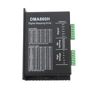 Driver del motore passo-passo DMA860H per Nema 23/34/42 | Engineering Plastics, 18-80VAC 7.2A, Auto-Tuning per l'automazione CNC