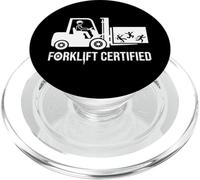 Driver dell'operatore del carrello elevatore certificato divertente certificato del carrello elevatore PopSockets PopGrip per MagSafe
