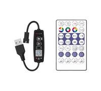 Driver di striscia luminosa a LED - Driver LED per strisce luminose attenuatore LED remoto wireless da 2,4 G Hz | Controller RGB, striscia luminosa a LED, telecomando a infrarossi, telecomando per