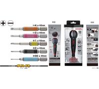 Driver elettrico VESSEL Ball Grip Plus 220USB-P1 3 velocità e coppia ricarica...