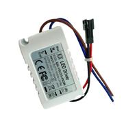 Driver LED a Corrente Fissa AC-DC 4-10W 300mA per Plafoniere bianco | Modulo Plastico, Retrofit Semplice, Riduce Stress Termico, per Indoor e Ospitalità su Rete Ac