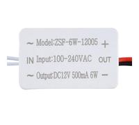 Driver LED da 6/12/18/24/36/48/60 W, alimentatore a tensione costante, trasformatore di illuminazione, alimentazione da 100-240 V a 12 V CC.(D)