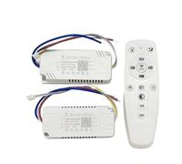 Driver LED di controllo APP LED intelligente remoto 2.4G (12-24 W) X2 (40-60 W) X2 for lampadario dimmerabile con cambio colore (Color : (12-24W)-2, Size : 220V)