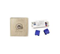 Driver LED Dimmerabile 0-10V 300Ma Trasformatore di Illuminazione 12W Alimentatore Faretti Tubo con Dimmer Interruttore Regolatore Colore