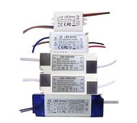 Driver LED Driver LED con guscio 600mA 3W912W18W30W36W50W 1-2x3w 6-10x3w 10-18x3w Illuminazione a corrente costante 85-265V Alimentatore trasformatore(3-4X3W DC9-14V)