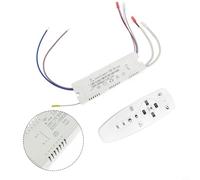 Driver LED intelligente da 2,4 G con telecomando, dimmerabile, trasformatore AC175 - 265 V, ingresso DC140 - 210 V, uscita per 30 - 60 LED, zona giorno, commerciale, PCB di alta qualità, bianco