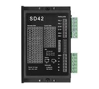 Driver motore passo-passo bifase, controller motore passo-passo CNC, DC20 50V 1.0 4.2A con rumore autoalimentato per motori 39 42 57, L Tor Resce