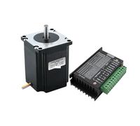 Driver motore passo-passo Nema23 Kit ad anello aperto 2H 57HS82 2.2Nm 3.0A Motore + TB6600/DM542/DM556/DM556D driver(DM556,8mm Single Shaft)