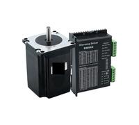 Driver motore passo-passo Nema23 Kit motore passo-passo ad anello aperto 2H 57HS76 2N.m 2.8/3A Motore + TB6600/DM542/DM556/DM556D Driver driver(DM556D,6.35mm Single Shaft)