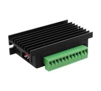 Driver Motore Passo Passo Tb6600 per Motori 42 e 86 | Modulo di Controllo in Plastica e Metallo, Nero, per Automazione di Laboratorio e Applicazioni Cutter